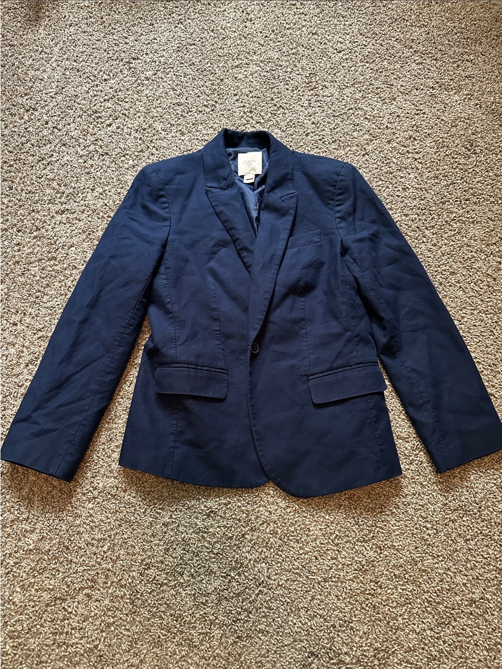 J. Crew Navy Suit Blazer - Size 4